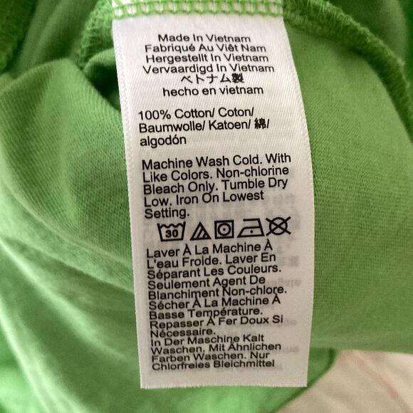 J. Crew Vintage Jersey in Lime Juice Size XS NWOT (Q7) - Picture 8 of 9